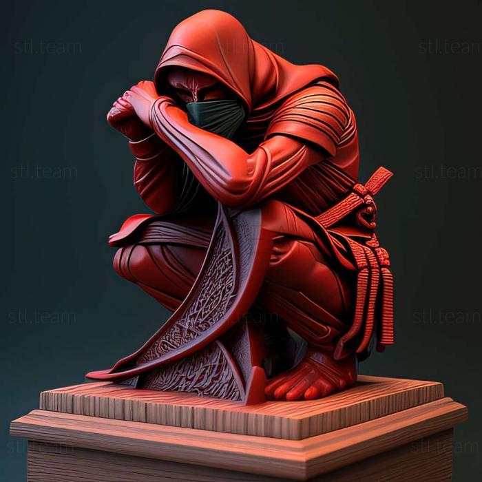 3D модель Гра Red Ninja End of Honor (STL)